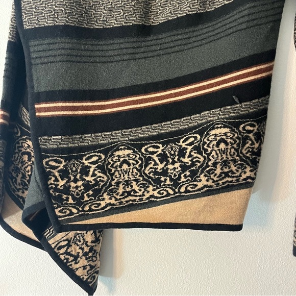 Etro Milano Wool Cashmere Angora knit open cardigan jacket Italy SZ 48 (US M/L) - Picture 6 of 12